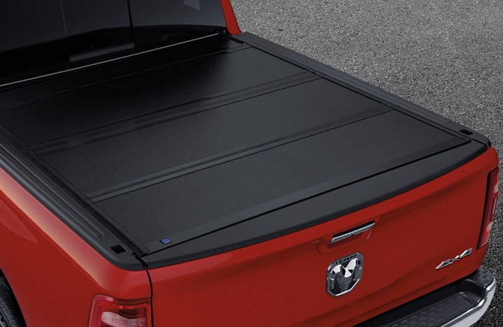 Mopar Hard Fold-up Tonneau Cover 19-up Ram 5’7” Bed with RamBox